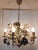1990s Vintage Five-Light Florentine Chandelier in Metal, 1990s For Sale - Image 5 of 9