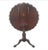 1930s Hand Crafted Mahogany Large Pie Crust Tilt-Top Table With Ball & Claw Feet For Sale - Image 9 of 10