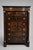 Wood 19th Century Empire Week Organizer in Flame Mahogany For Sale - Image 7 of 8