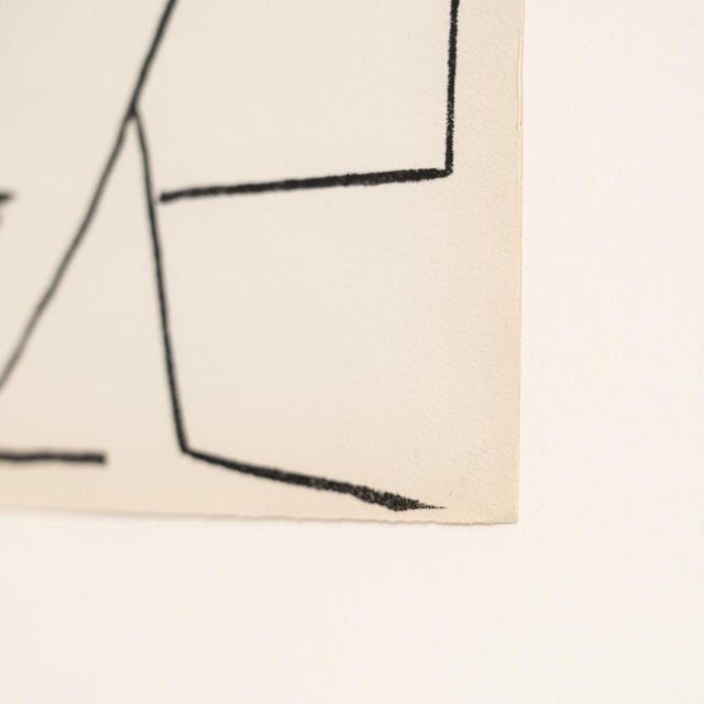 Françoise Gilot, Figurative Composition, 1951, Original Lithograph, Framed For Sale - Image 8 of 13