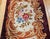 Vintage French Savonnerie Rug, Hand-Knotted Wool, Floral Pattern, Chocolate Brown & Ivory, 3’ X 7' For Sale In Chicago - Image 6 of 12