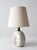 Beige Vintage Studio Pottery Table Lamp For Sale - Image 8 of 10
