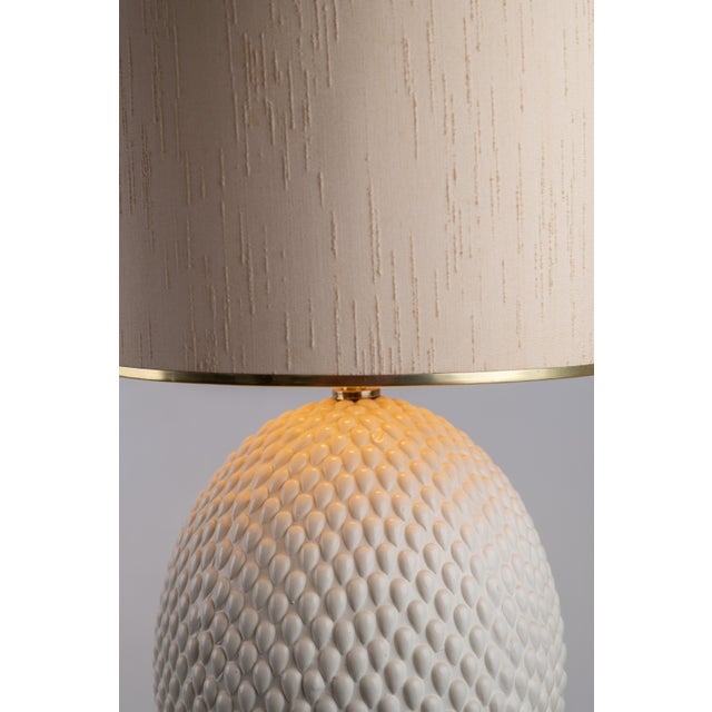 Ceramic Large Vintage Italian Ceramic Table Lamp, 1970s For Sale - Image 7 of 13