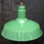 Industrial Vintage Industrial American Green Enamel Pendant Light For Sale - Image 3 of 5