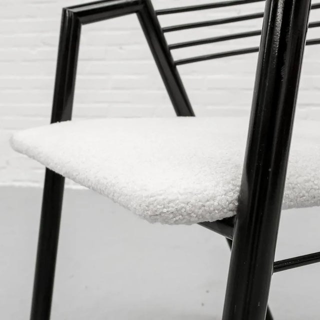 Set of Postmodern Dining Chairs, 1980s For Sale - Image 12 of 13