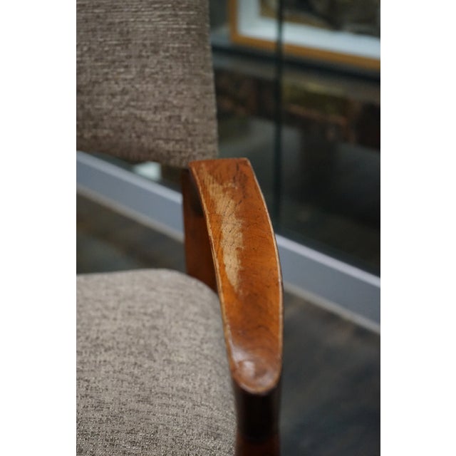 1950s Set of 4 Danish Rosewood "Madsen" Dining Chairs Attributed to Aksel Bender For Sale - Image 10 of 15