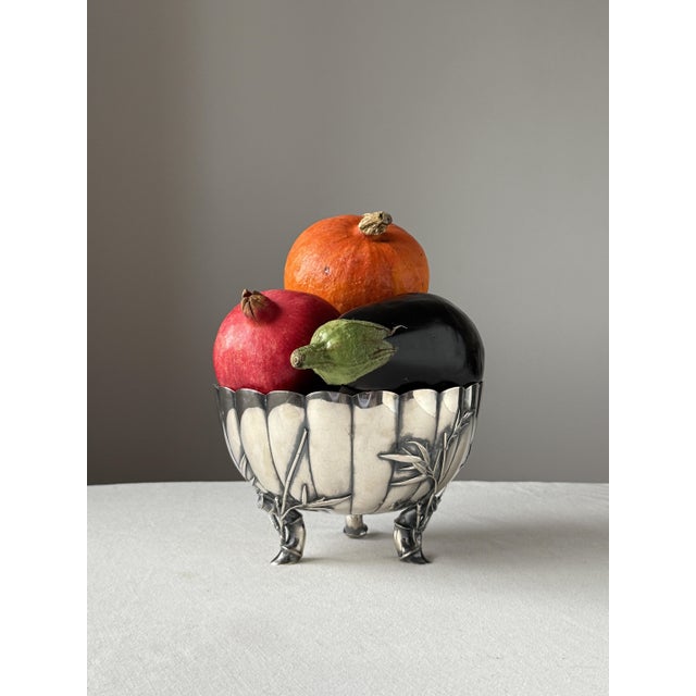 Vintage Asian Alpaca Bowl, 1960s For Sale - Image 3 of 8