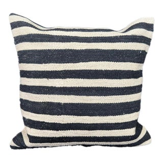 Turkish Hemp Pillow Cushion Natural Beige Black Pillow Cushion Cover 20x20 For Sale