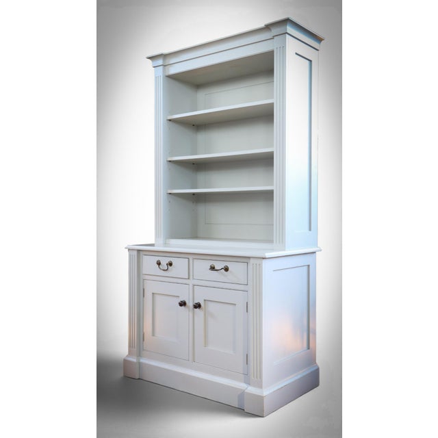 Rustic Kitchen Dresser Cabinet in Painted Pine from Laura Ashley, 2010s For Sale - Image 3 of 18