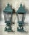 Pair of Vintage Solid Brass Post Lanterns. 27”h X 8”.5 X 8”.5 For Sale - Image 4 of 16