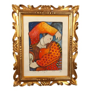 Flamenco, 20th Century, Mixed Media, Framed For Sale