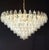 Art deco polyhedron chandelier, venini style, vintage 1960s. Handmade, blown murano polyhedron glass. Maestrale polyhedron...