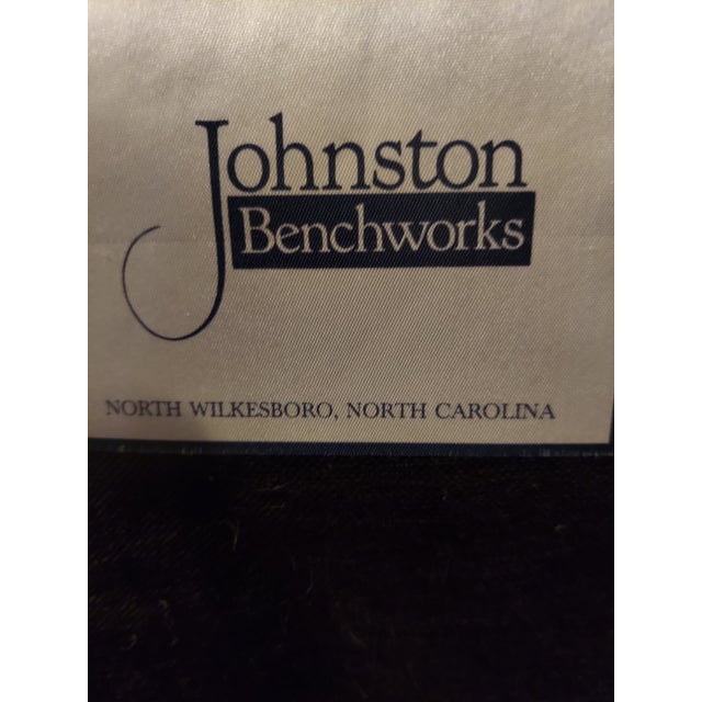 Primitive Colonial Upholstered Wingback Chairs For Sale In Pittsburgh - Image 6 of 12