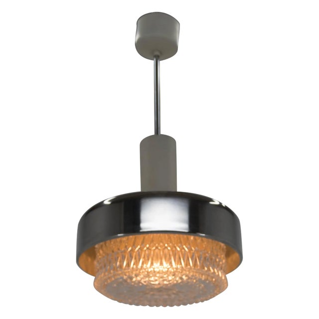 Silver Mid-Century Pendant from Napako, 1970s For Sale - Image 8 of 11