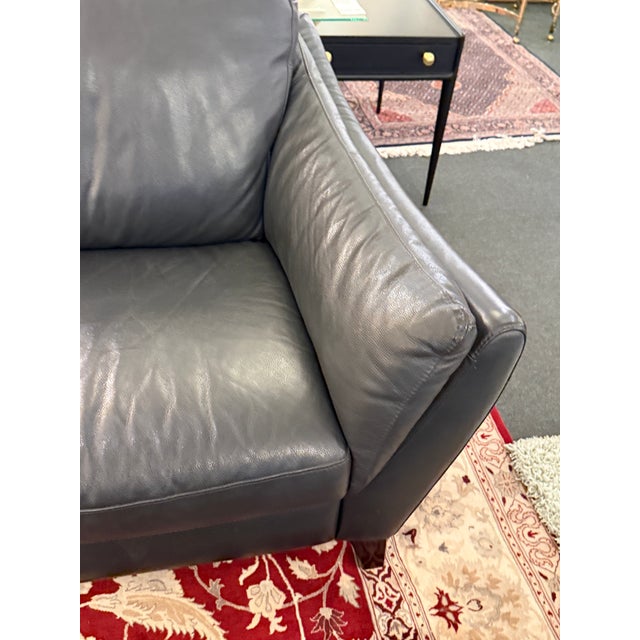 Natuzzi Editions Greccio Leather Sofa For Sale - Image 12 of 12