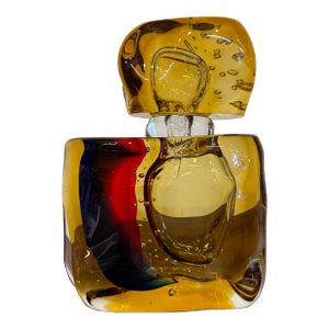 Large Perfume Bottle by Luigi Onesto, Murano, Sommerso, 1970s