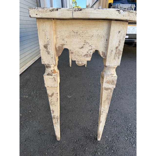 Early 20th Century Neoclassical Italian Console Table For Sale - Image 5 of 8