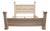 Altavista Lane Melrose Collection Contemporary Neoclassical Revival Off White King Size Bed 497-28 For Sale