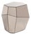 Three Rocks High Side Table in Bronze Mirror from Insidherland For Sale
