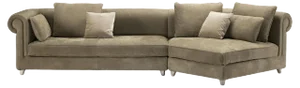 Portofino Gray Sofa by Stefano Giovannoni