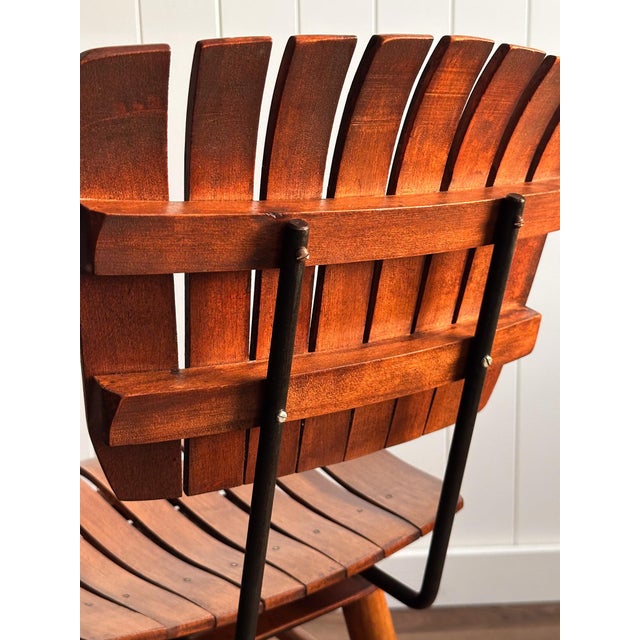 Mid Century Modern Dining Chairs Attributed to Arthur Umanoff, Set of 4 For Sale - Image 12 of 15