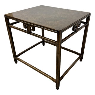 Michael Taylor for Baker Furniture Far East Collection Side Table For Sale