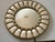 Coastal 1970s 35” Round Bevelled Mirror With Turbo Sra Shells Mother of Pearl For Sale - Image 3 of 8