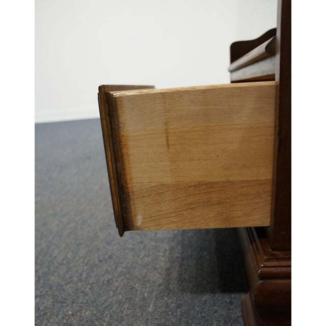 Wood Cresent Furniture Solid Cherry Traditional Style 20" Open Cabinet Nightstand For Sale - Image 7 of 12