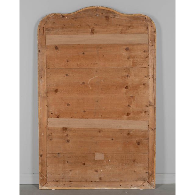 Louis Philippe Gilded Mirror, French Antique Floral Decor, Circa 1880 For Sale - Image 9 of 9