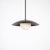 Modern Dome Pendant Light, Black, 59.25in H, 5 Inch Glass Globe, by Research.Lighting, Modern, Minimal Hanging Light For Sale - Image 3 of 7