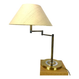Vintage Articulated Table Lamp, 1970s For Sale