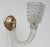 1950s 1950s Art Deco Wall Light in Murano Rostrato Glass by Barovier E Toso - Set of 2 For Sale - Image 5 of 12