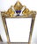 Mid 20th Century Neoclassical Swan Motif Mirror, Giltwood and Faux Lapis, Atrib. Carvers Guild For Sale - Image 5 of 12