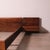 Wood Double Bed Frame in Walnut, 1980s For Sale - Image 7 of 18