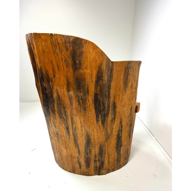 Late 20th Century Late 20th Century Kubbestol Pine Chair, Sweden For Sale - Image 5 of 12