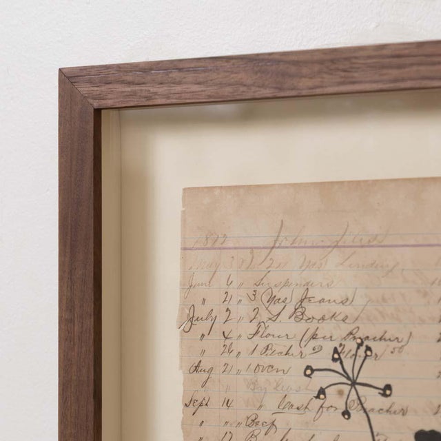 Black Feuilles Drawing by Afsoon Thayer For Sale - Image 8 of 9