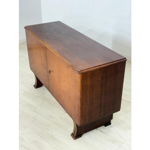 Brown Mid-Century Chest of Drawers For Sale - Image 8 of 11