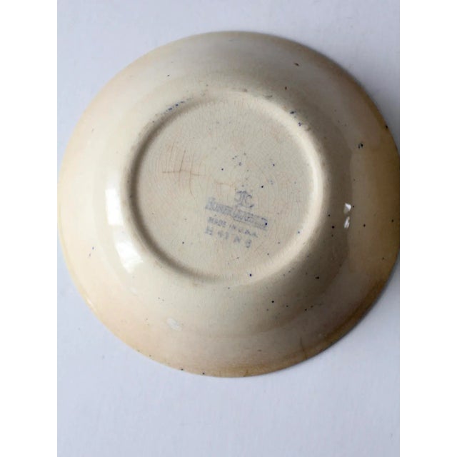 1940s Homer Laughlin Blue Willow Bowls - Set of 2 For Sale - Image 11 of 13