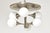 Ceiling Light with Opaque Glass Balls, Germany, 1960s For Sale - Image 9 of 10