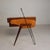 Vintage Foldable Sewing Box with Slanted Legs, 1950s For Sale - Image 14 of 18
