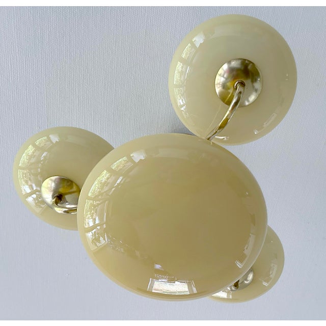 Art Deco Pendant Light in Glass, 1930s For Sale - Image 12 of 18