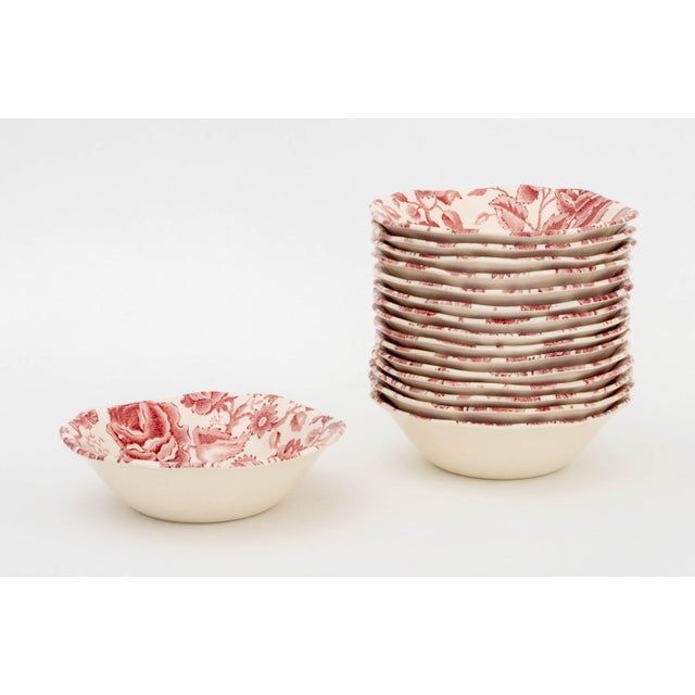 Ceramic English Johnson Bros "English Chippendale" Ironstone Partial Dinnerware, 58 For Sale - Image 7 of 14