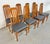 Wood Vintage Danish Modern Eva Style Teak Dining Chairs - Set of 8 For Sale - Image 7 of 7