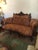 Victorian Ornate Antique Victorian - Style Carved Wood Sette and Two Matching Chairs For Sale - Image 3 of 16