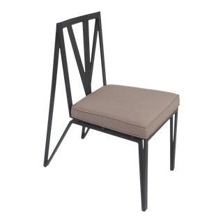 Modern Medellin Mid-Century Style Patio Dining Chair For Sale