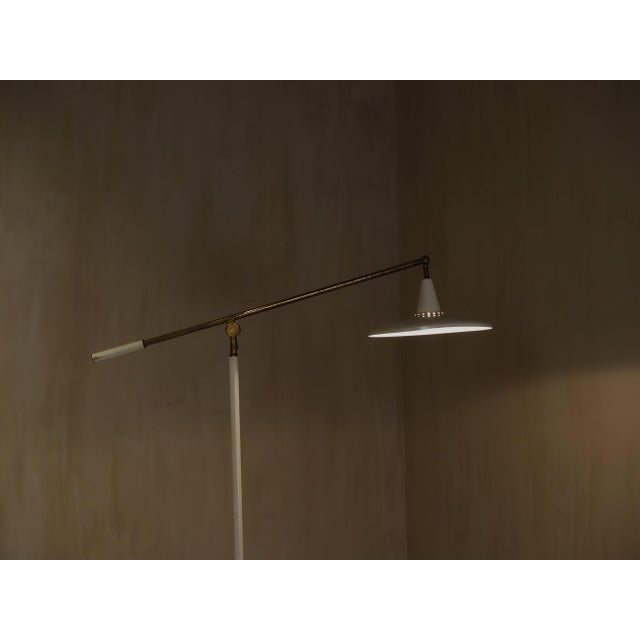 1960s Mid-Century Modern Italian Floor Lamp, 1960 For Sale - Image 5 of 10