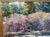 Paint Vintage Original Connie J Boswell 2side Oil Painting Landscape River Expressive Realism For Sale - Image 7 of 18
