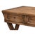 Brown Campaign X-Frame Writing Desk in Natural Brown For Sale - Image 8 of 11
