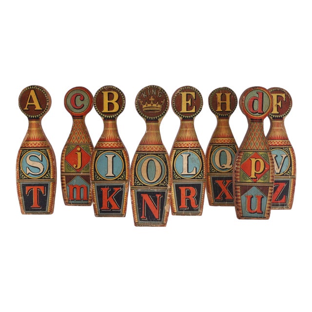 English Edwardian Set of Eight Decorative Game Pieces For Sale