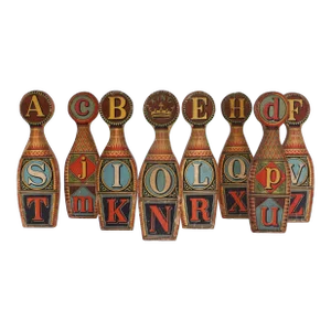 English Edwardian Set of Eight Decorative Game Pieces